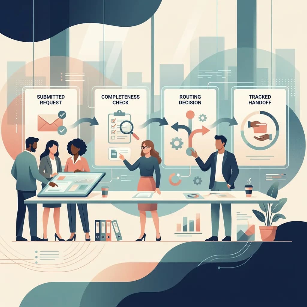 Legal intake and triage jobs: who runs the queue, and who designs it? illustration for Legal Ops Careers
